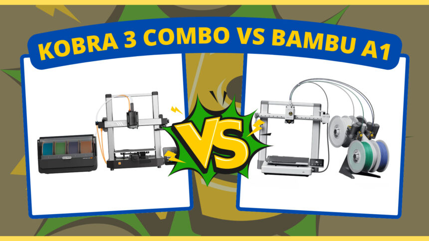 bambu a1 ou anycubic kobra 3