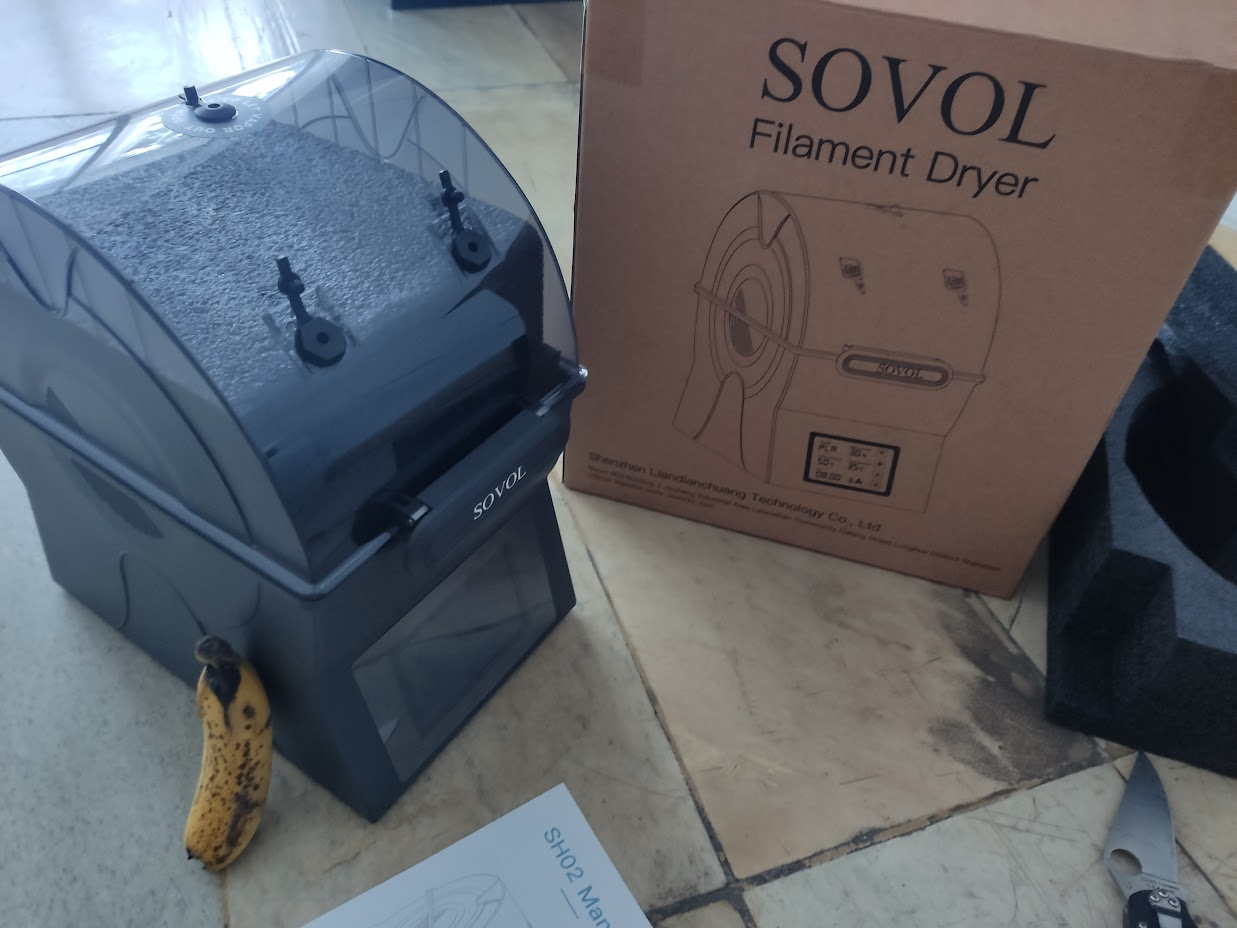 secadora de filamento sovol sh02