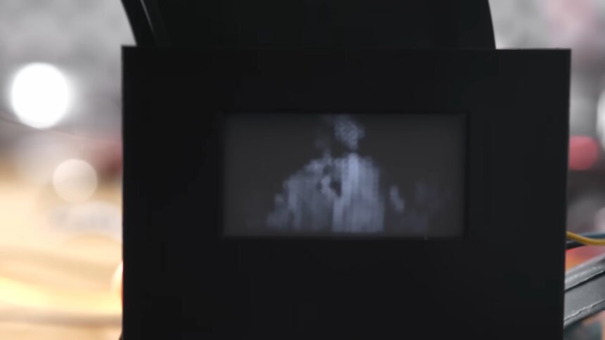 televisao feita em impressora 3d
