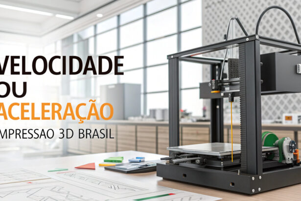 velocidade ou aceleracao impressora 3d