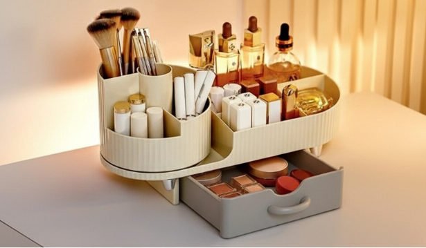 organizador maquiagem impressao 3d