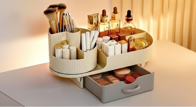 organizador maquiagem impressao 3d